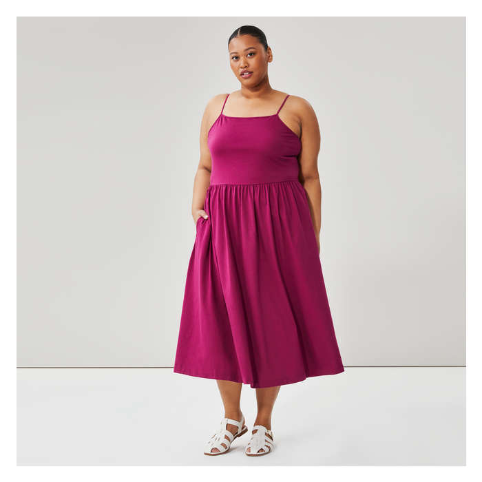 Women+ Knit Midi Dress